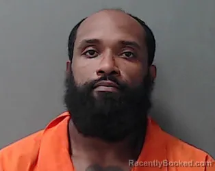 Mugshot of Christopher Dunte Holmes booked in Waller County, Texas on August 31, 2026