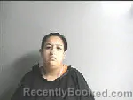 Mugshot of Angelica Christina Garza booked in Wharton County, Texas on October 10, 2026