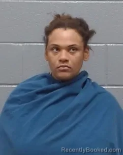 Mugshot of Destiny Sharelle Barboza booked in Wichita County, Texas on March 5, 2026