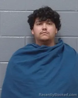 Mugshot of Isaac Anthony Enriquez booked in Wichita County, Texas on March 14, 2026