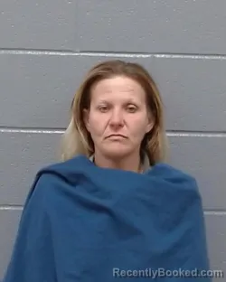 Mugshot of Jessica Ann Schroeder booked in Wichita County, Texas on March 17, 2026