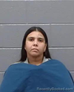 Mugshot of Sunset Marie Ayala booked in Wichita County, Texas on March 21, 2026