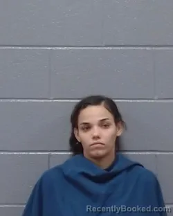 Mugshot of Ta'Niah Elaine Gibson booked in Wichita County, Texas on March 21, 2026