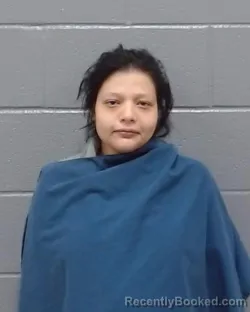 Mugshot of Jessica Rodriguez Jimenez booked in Wichita County, Texas on March 22, 2026