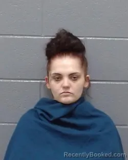 Mugshot of Madison Nichole Amos booked in Wichita County, Texas on March 25, 2026