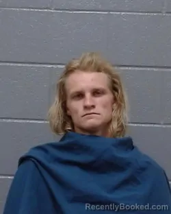 Mugshot of Hunter James Runeberg booked in Wichita County, Texas on March 27, 2026