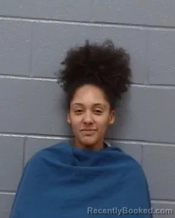 Mugshot of Alexus Marie Love booked in Wichita County, Texas on March 27, 2026