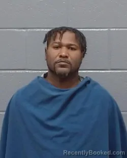 Mugshot of Reganeld Johnson booked in Wichita County, Texas on March 28, 2026