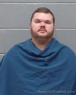 Mugshot of Kaleb Lee Blair booked in Wichita County, Texas on March 30, 2026