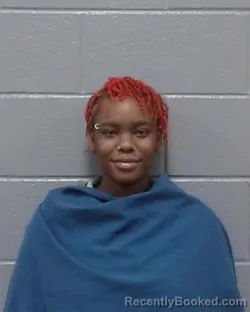 Mugshot of Kambrasia La'tina Ja'nice Penigar booked in Wichita County, Texas on March 30, 2026