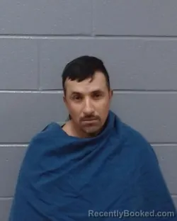 Mugshot of Gustavo Ibarra Cuevas booked in Wichita County, Texas on March 31, 2026