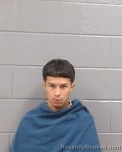 Mugshot of Bryan Javier Campos booked in Wichita County, Texas on April 25, 2026