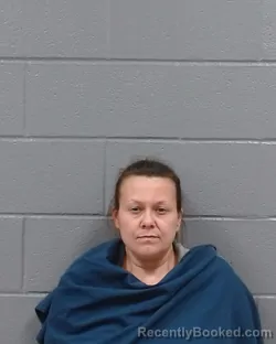 Mugshot of Brandi Dorene Calloway booked in Wichita County, Texas on April 30, 2026