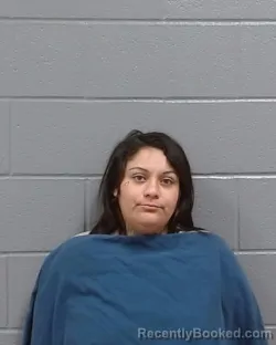 Mugshot of Maria Carina Valtierra booked in Wichita County, Texas on May 10, 2026