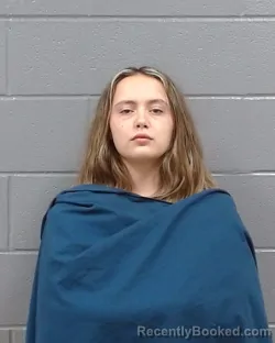 Mugshot of Alexis Marie Hord booked in Wichita County, Texas on May 13, 2026
