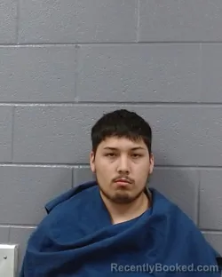 Mugshot of Justin Edward Jimenez booked in Wichita County, Texas on June 18, 2026