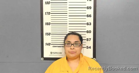 Mugshot of CLARISA (CLARISSA) DE LA PAZ booked in Willacy County, Texas on April 10, 2026