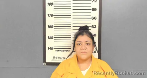 Mugshot of ZELENA MARIE SALINAS booked in Willacy County, Texas on May 21, 2026