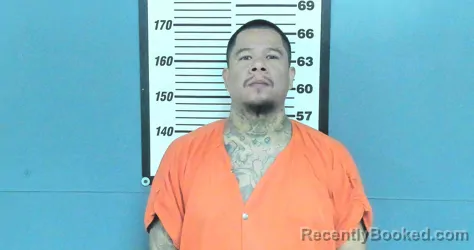 Mugshot of GEORGE MENDOZA booked in Willacy County, Texas on May 27, 2026