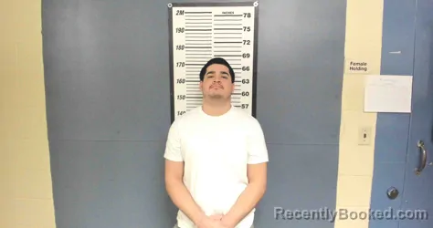 Mugshot of MARCO DAVID MARTINEZ booked in Willacy County, Texas on June 5, 2026