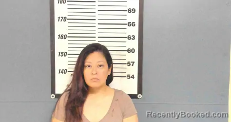 Mugshot of MALLORIE JANNELLE BUSTOS booked in Willacy County, Texas on June 9, 2026