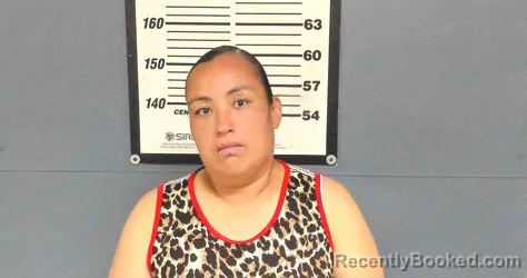 Mugshot of JESSICA FLORES booked in Willacy County, Texas on July 4, 2026