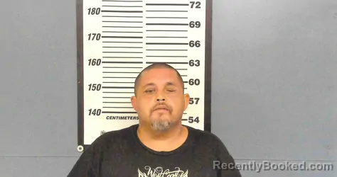 Mugshot of DAVID ESPARZA booked in Willacy County, Texas on July 12, 2026