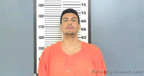 Mugshot of Jesus Humberto Ruiz booked in Willacy County, Texas on August 4, 2026