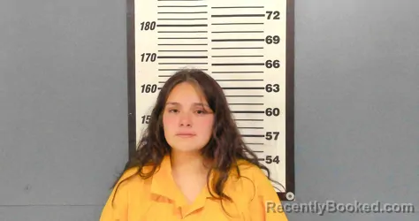 Mugshot of Natalie Ann Guajardo booked in Willacy County, Texas on September 21, 2026