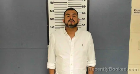 Mugshot of Fernando Eguia Vasquez booked in Willacy County, Texas on September 24, 2026