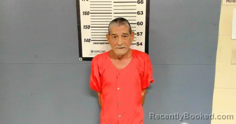 Mugshot of Rogerio Omar Perez booked in Willacy County, Texas on September 28, 2026