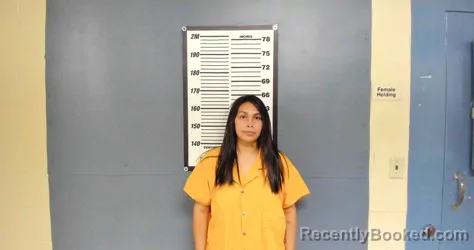 Mugshot of Roxanne Requena booked in Willacy County, Texas on October 6, 2026