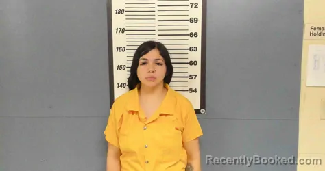 Mugshot of Kadee Shayanne Garcia booked in Willacy County, Texas on October 7, 2026