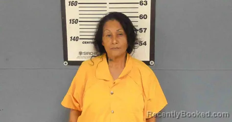 Mugshot of Leticia Gonzalez booked in Willacy County, Texas on October 8, 2026