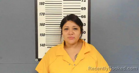 Mugshot of Yvette Perez booked in Willacy County, Texas on October 16, 2026