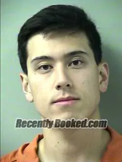 Booking photo from Okaloosa County, Florida