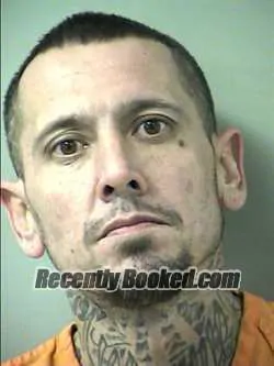 Booking photo from Okaloosa County, Florida