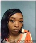 Mugshot of Myesha Cowart booked in Okaloosa County, Florida on September 6, 2026