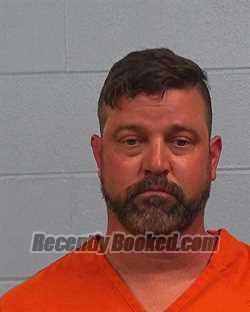 Booking photo from Williamson County, Texas