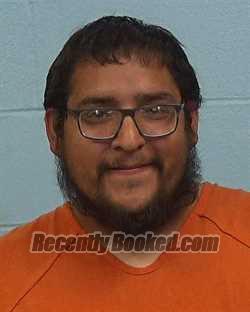 Booking photo from Williamson County, Texas