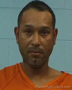 Mugshot of Julio Cesar Blanco Rodriguez booked in Williamson County, Texas on March 8, 2026