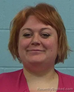 Mugshot of Heather Renee Jensen booked in Williamson County, Texas on March 8, 2026