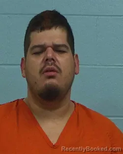 Mugshot of Anthony Alderete booked in Williamson County, Texas on March 8, 2026