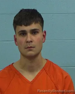 Mugshot of Jordan Cervera booked in Williamson County, Texas on March 8, 2026