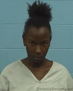 Mugshot of Janyah Wright booked in Williamson County, Texas on March 9, 2026