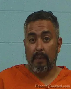 Mugshot of David Andrew Santos booked in Williamson County, Texas on March 10, 2026