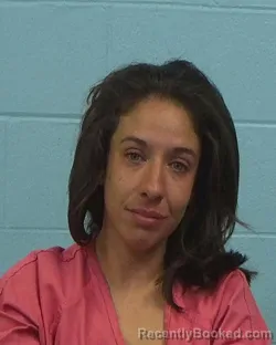 Mugshot of Ashley Leigh Ann Tibbs booked in Williamson County, Texas on March 10, 2026