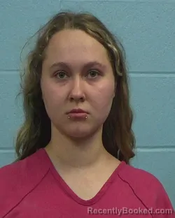 Mugshot of Kailey Grace Givens booked in Williamson County, Texas on March 10, 2026