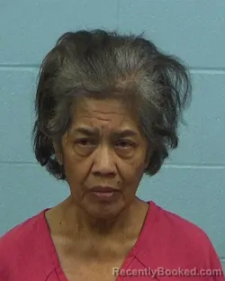 Mugshot of Myrna Riazon Stone booked in Williamson County, Texas on March 11, 2026