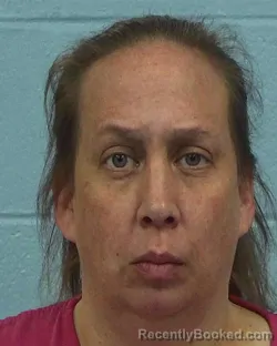 Mugshot of Alisha Maree Bartels booked in Williamson County, Texas on March 11, 2026